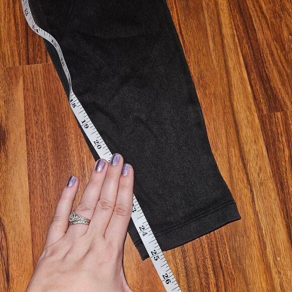 Dark Gray Stretchy Jeggings Womens Size Medium - Picture 2 of 5